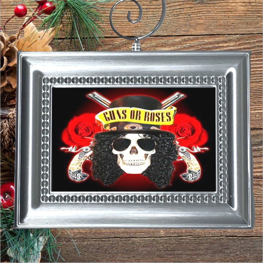 Guns N' Roses Rock Band Christmas‎ Tree Ornament